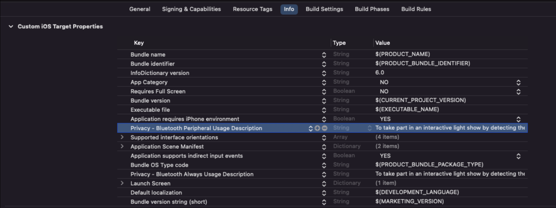 Bluetooth Permissions